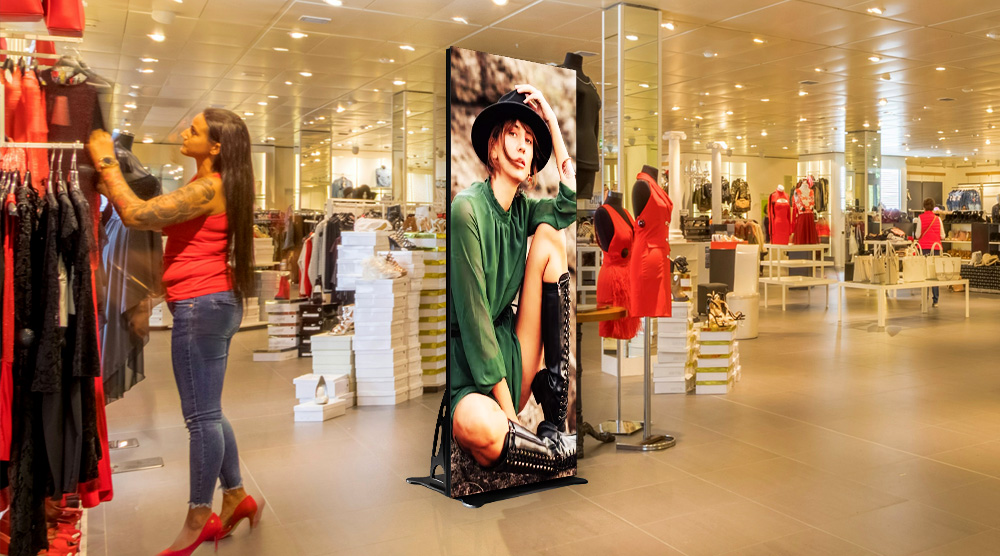 LED Poster Displays for Any Space - Bright, Slim & Movable